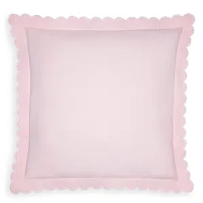 Matouk Diamond Pique Euro Sham In Pink