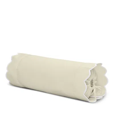 Matouk Diamond Pique Neck Roll In Ivory