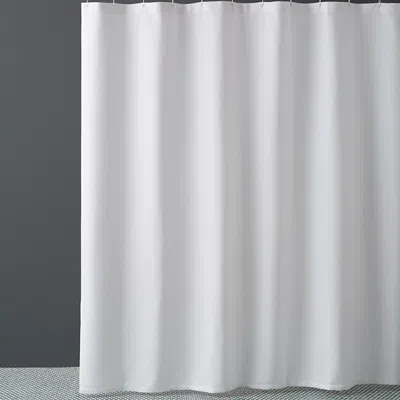 Matouk Diamond Pique Shower Curtain In White