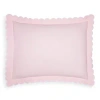 Matouk Diamond Pique Standard Sham In Pink