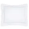 Matouk Diamond Pique Standard Sham In White