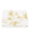 Matouk Dominique Fitted Sheet, Queen In Lemon
