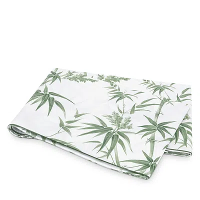 Matouk Dominique Flat Sheet, King In Palm