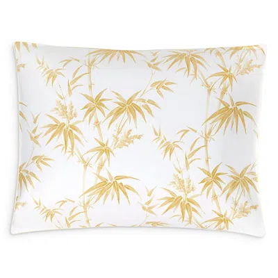 Matouk Dominique King Sham In Lemon