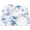 Matouk Dominique Percale Duvet Cover In Blue