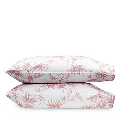 Matouk Dominique Standard Pillowcases, Pair In Blush