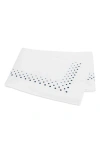 Matouk Dorothy 600 Thread Count Cotton Percale Flat Sheet In Blue Ombre