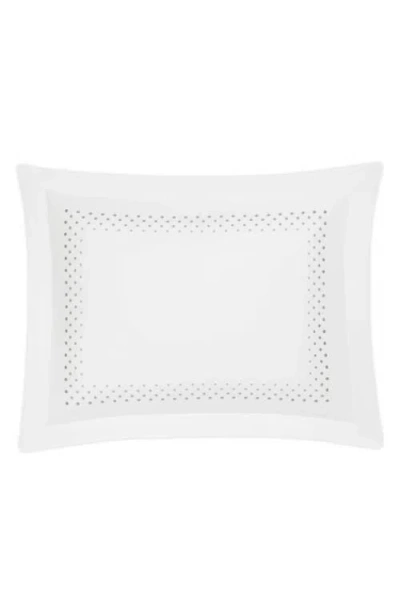 Matouk Dorothy 600 Thread Count Sham In Silver Ombre