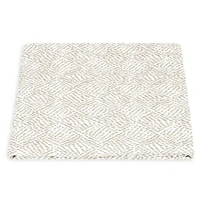 Matouk Duma Diamond Fitted Sheet, King In Dune