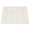 Matouk Duma Diamond Fitted Sheet, Twin In Neutral