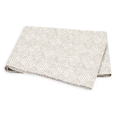 Matouk Duma Diamond Flat Sheet, Twin In Neutral