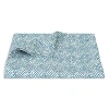 Matouk Duma Diamond Round Tablecloth, 70 In Blue