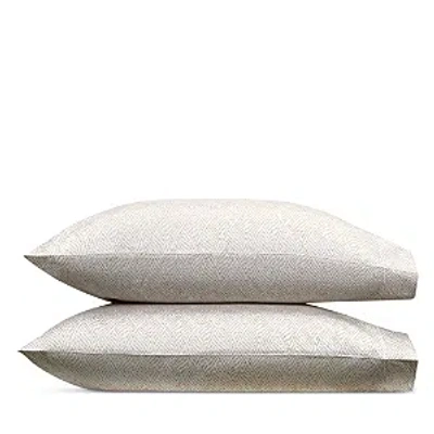 Matouk Duma Diamond Standard Pillowcase, Pair In Dune