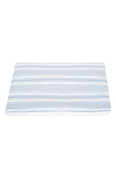 Matouk Elio Fitted Sheet In Blue