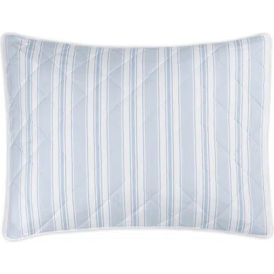 Matouk Elio Pillow Sham In Blue