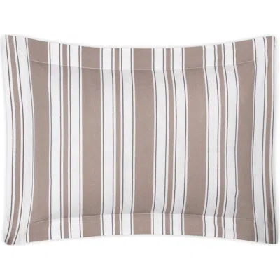 Matouk Elio Pillow Sham In Brown