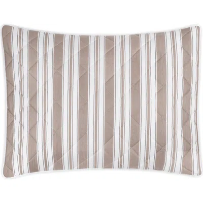 Matouk Elio Pillow Sham In Brown