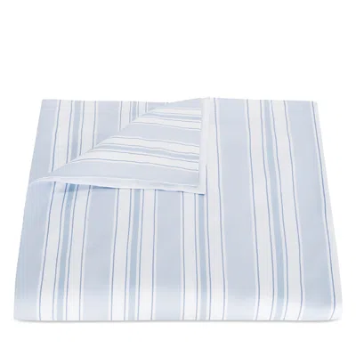 Matouk Elio Striped Duvet Cover, King In Blue