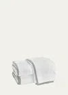 Matouk Enzo Washcloth In Pool