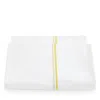 Matouk Essex Duvet Cover, Full/queen In Lemon