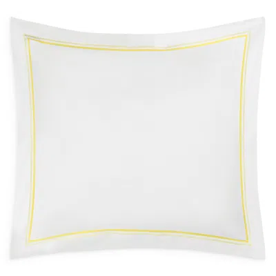 Matouk Essex Euro Sham In Lemon