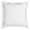 Matouk Essex Cotton Percale Euro Sham In Pool