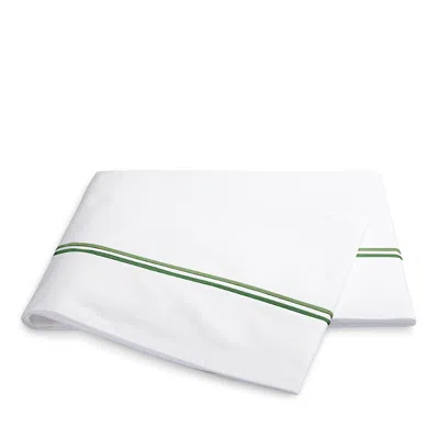 Matouk Essex Flat Sheet, King In Green