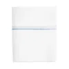 Matouk Essex Flat Sheet, Twin In Azure