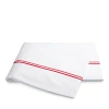 Matouk Essex Flat Sheet, Twin In Hibiscus