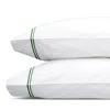 Matouk Essex King Pillowcase, Pair In Green