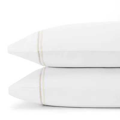 Matouk Essex Standard Pillowcase, Pair In Hibiscus