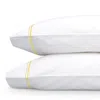Matouk Essex Standard Pillowcase, Pair In Lemon