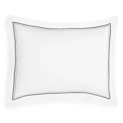 Matouk Essex Standard Sham In Charcoal