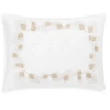 Matouk Feather Cotton Boudoir Sham In Champagne