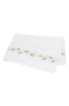 Matouk Feather Cotton Flat Sheet, Full/queen In Champagne