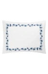 Matouk Feather Embroidered Pillow Sham