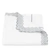 Matouk Felix Full/queen Duvet Cover In White