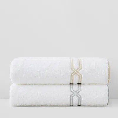 Matouk Fiorentina Bath Towel In White