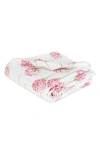 Matouk Floral Cotton Percale Quilt In Peony