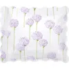 Matouk Floral Cotton Percale Sham In Lavender