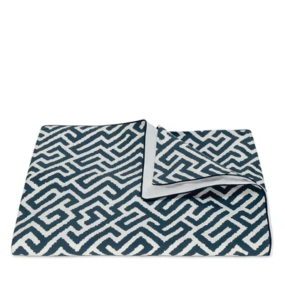 Matouk Gabriel Duvet Cover, Twin In Blue