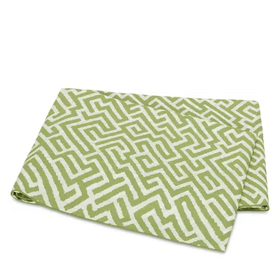 Matouk Gabriel Flat Sheet, Twin In Green