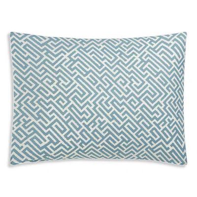Matouk Gabriel King Sham In Blue
