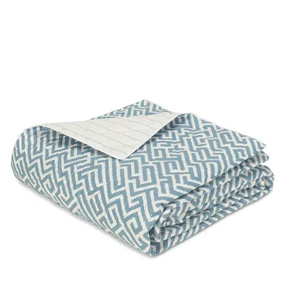 Matouk Gabriel Quilt, Full/queen In Blue