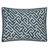 Matouk Gabriel Quilted Boudoir Sham In Blue