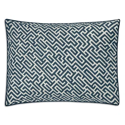 Matouk Gabriel Quilted Standard Sham In Green