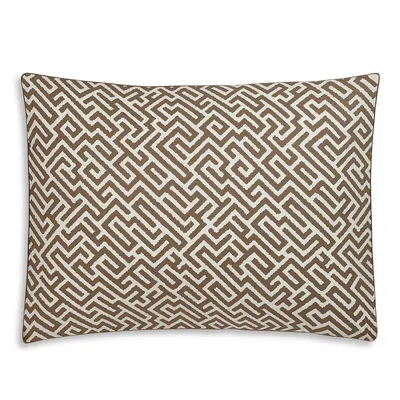 Matouk Gabriel Standard Sham In Brown