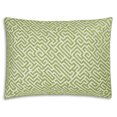 Matouk Gabriel Standard Sham In Green
