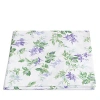 Matouk Garden Gate Fitted Sheet, Full In Violet