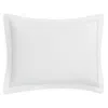 Matouk Gatsby Hemstitch Boudoir Sham In White